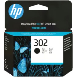 HP Cartucho de tinta original 302 negro