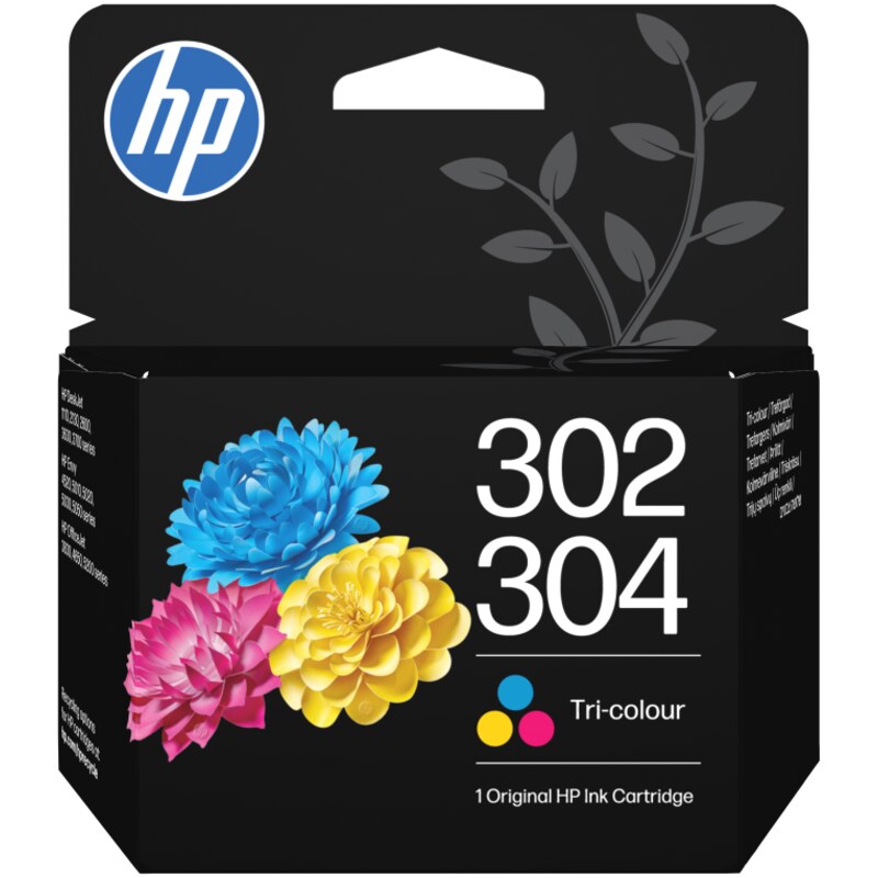 HP Cartucho de Tinta Original 302/304 tricolor