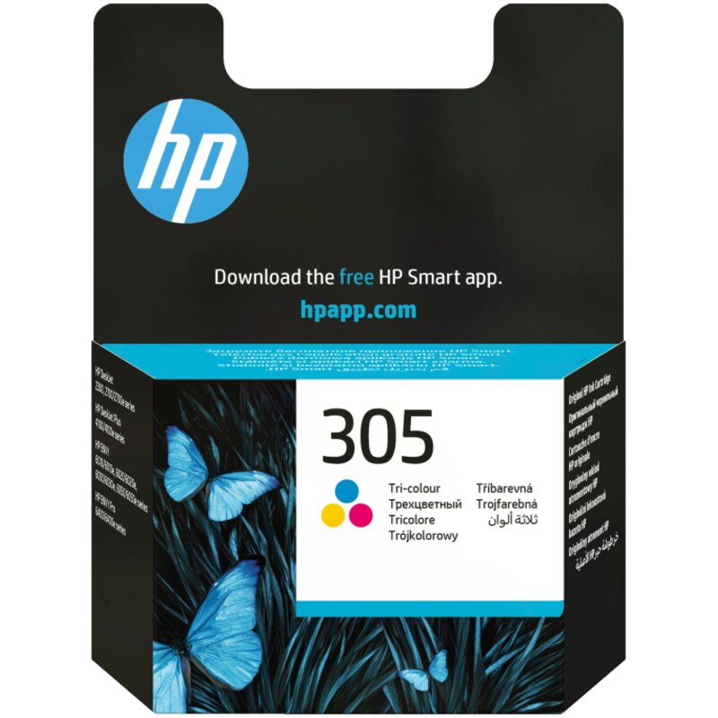 HP Cartucho de tinta Original 305 tricolor