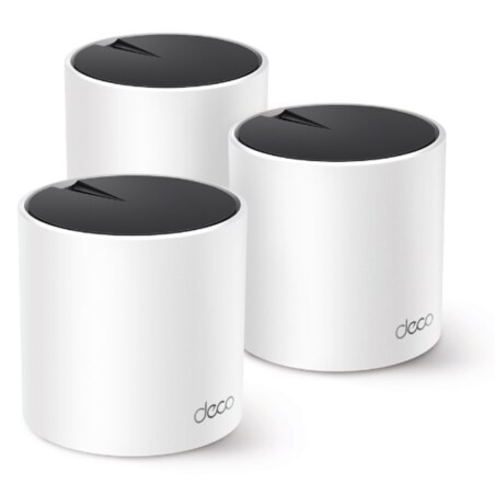 TP-Link DECO X55 (3-Pack) Doble banda (2,4 GHz / 5 GHz) Wi-Fi 6 (802.11ax) Blanco Interno