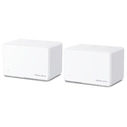 Mercusys Halo H80X (2-pack) Doble banda (2,4 GHz / 5 GHz) Wi-Fi 6 (802.11ax) Blanco 3 Interno