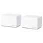 Mercusys Halo H80X (2-pack) Doble banda (2,4 GHz / 5 GHz) Wi-Fi 6 (802.11ax) Blanco 3 Interno