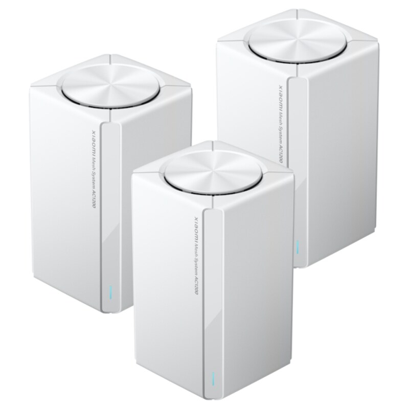 Xiaomi AC1200 3 Pack Doble banda (2,4 GHz / 5 GHz) Wi-Fi 5 (802.11ac) Blanco 2 Interno