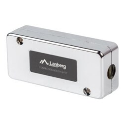 Lanberg PLC-6SL1-S caja de conexiones de red Cat6 Plata