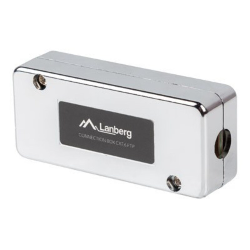 Lanberg PLC-6SL1-S caja de conexiones de red Cat6 Plata