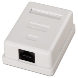 AISENS A139-0301 caja de conexiones de red Cat6 Blanco