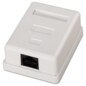 AISENS A139-0301 caja de conexiones de red Cat6 Blanco