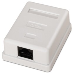 AISENS A138-0296 caja de conexiones de red Cat5e Blanco