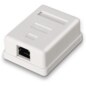 AISENS A139-0303 caja de conexiones de red Cat6 Blanco