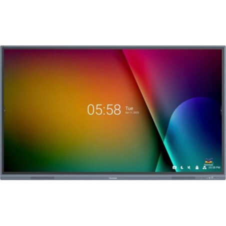 Viewsonic IFP7533-G pantalla de señalización Panel plano interactivo 190,5 cm (75") LCD 350 cd / m² 4K Ultra HD Negro Pantalla t