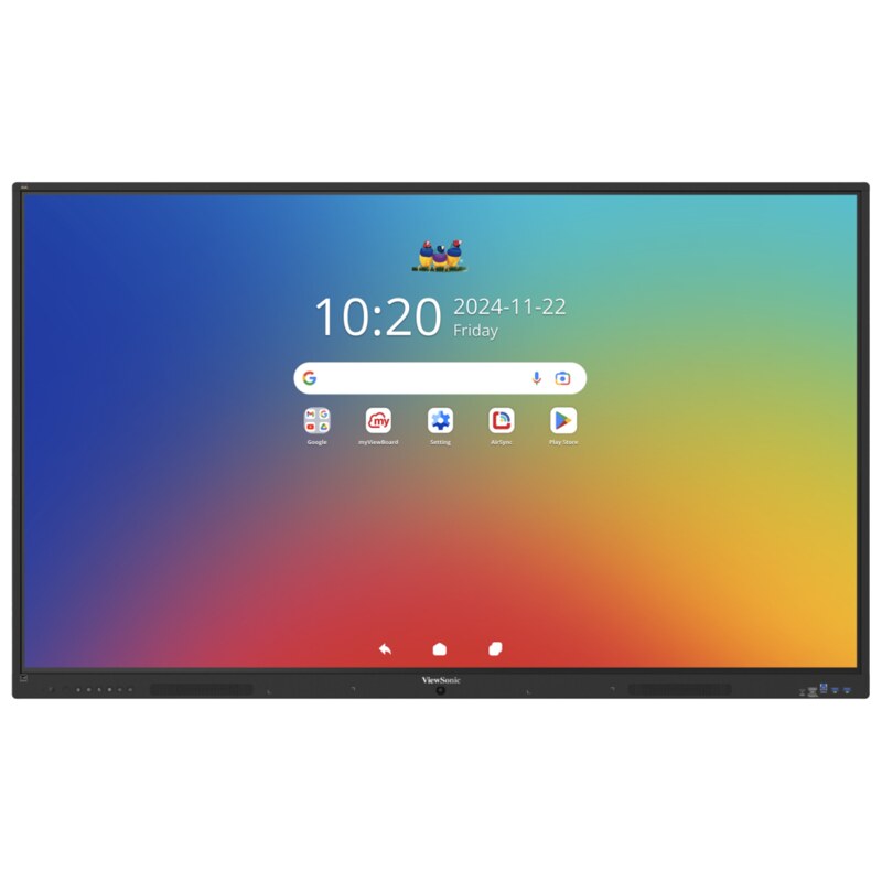 Viewsonic IFP 75IN 4K ANDROID 16 EDLA 64 pizarra blanca interactiva 190,5 cm (75") 3840 x 2160 Pixeles Pantalla táctil