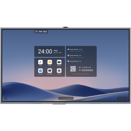 MAXHUB C9850 pizarra blanca interactiva 2,49 m (98") 3840 x 2160 Pixeles Pantalla táctil Negro