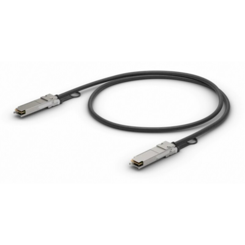 Ubiquiti UC-DAC-SFP28 Cable de fibra óptica e InfiniBand 0,5 m Negro