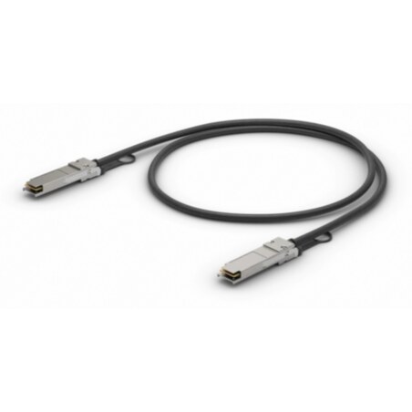 Ubiquiti UC-DAC-SFP28 Cable de fibra óptica e InfiniBand 0,5 m Negro