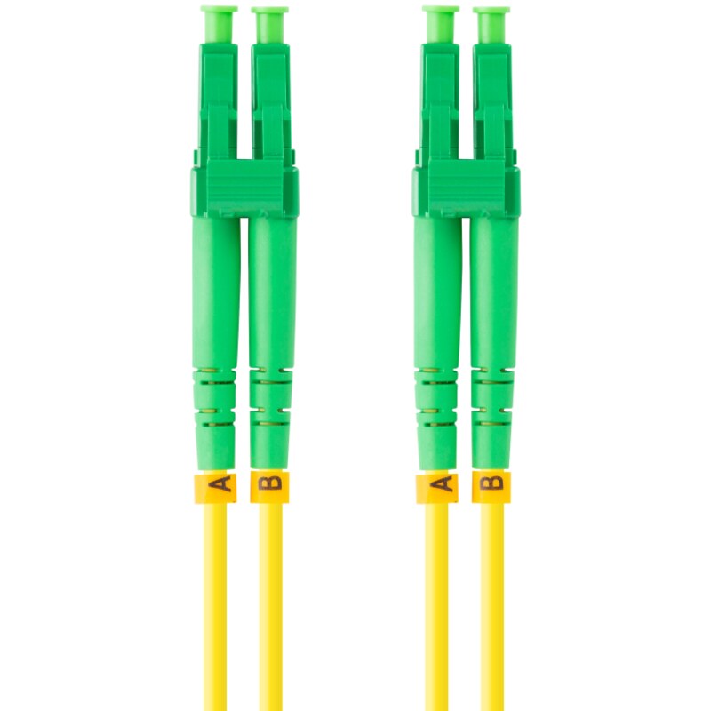 Lanberg FO-LALA-SD11-0010-YE Cable de fibra óptica e InfiniBand 1 m LC Amarillo