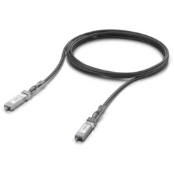 Ubiquiti UACC-DAC-SFP28-3M Cable de fibra óptica e InfiniBand Negro