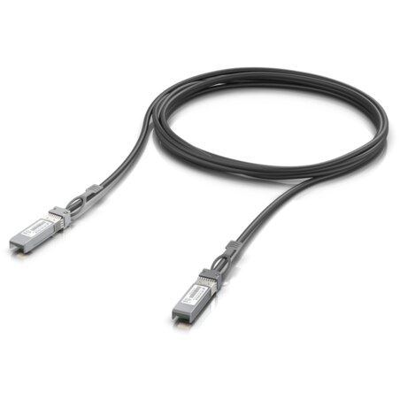 Ubiquiti UACC-DAC-SFP28-3M Cable de fibra óptica e InfiniBand Negro