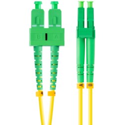 Lanberg FO-SALA-SD11-0020-YE Cable de fibra óptica e InfiniBand 2 m SC LC Amarillo