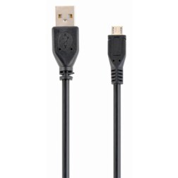 Gembird CCP-MUSB2-AMBM-0.5M cable USB USB 2.0 0,5 m USB A Micro-USB B Negro