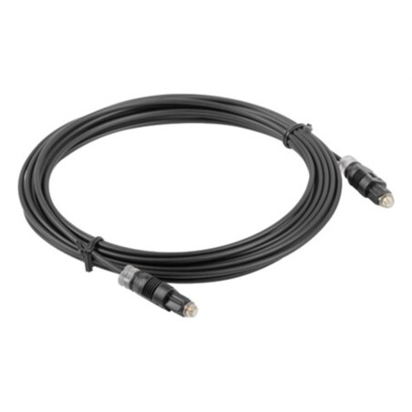 Lanberg CA-TOSL-10CC-0010-BK Cable de fibra óptica e InfiniBand 1 m Toslink Negro