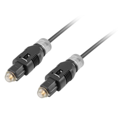 Lanberg CA-TOSL-10CC-0030-BK Cable de fibra óptica e InfiniBand 3 m Toslink Negro