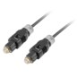 Lanberg CA-TOSL-10CC-0030-BK Cable de fibra óptica e InfiniBand 3 m Toslink Negro