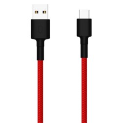 Xiaomi SJV4110GL cable USB 1 m USB A USB C Negro, Rojo