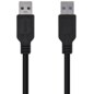 AISENS Cable USB 3.0, Tipo A/M-A/M, Negro, 2.0m