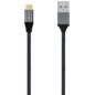 AISENS Cable USB 3.1 Gen2 Aluminio 10Gbps 3A, Tipo USB-C/M-A/M, Gris, 1.5M