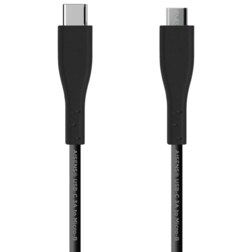 AISENS Cable USB 2.0 3A, tipo USB C/M - micro B/M, Negro, 1.0 m