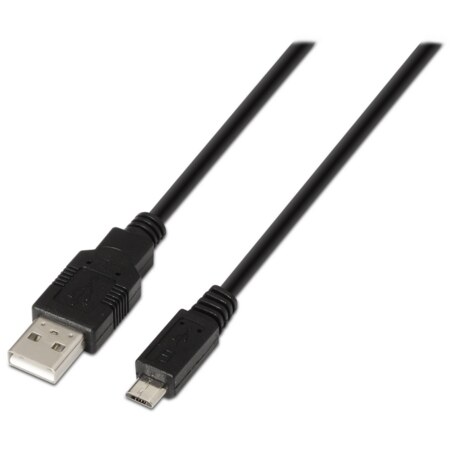 AISENS A101-0029 cable USB USB 2.0 3 m USB A Micro-USB B Negro