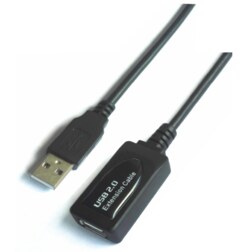 AISENS A101-0019 cable USB USB 2.0 10 m USB A Negro
