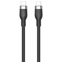 HYPER HJ4002BKGL cable USB USB 2.0 2 m USB C Negro