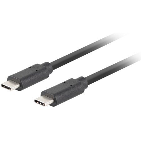 Lanberg CA-CMCM-32CU-0018-BK cable USB USB 3.2 Gen 2 (3.1 Gen 2) 1,8 m USB C Negro