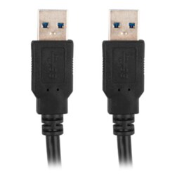Lanberg CA-USBA-30CU-0018-BK cable USB USB 3.2 Gen 1 (3.1 Gen 1) 1,8 m Negro