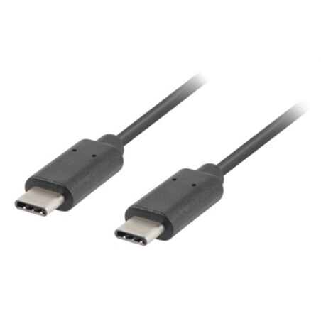Lanberg CA-CMCM-10CU-0010-BK cable USB USB 2.0 1 m USB C Negro