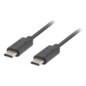 Lanberg CA-CMCM-10CU-0010-BK cable USB USB 2.0 1 m USB C Negro