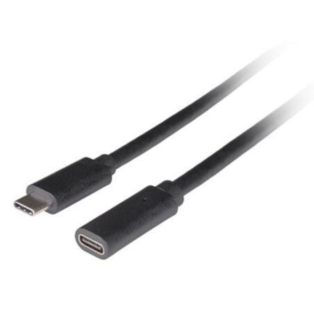 Lanberg CA-USBE-20CC-0005-BK cable USB USB 3.2 Gen 1 (3.1 Gen 1) 0,5 m USB C Negro