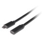 Lanberg CA-USBE-20CC-0005-BK cable USB USB 3.2 Gen 1 (3.1 Gen 1) 0,5 m USB C Negro