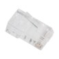 Lanberg PLU-6020 conector RJ-45 Transparente