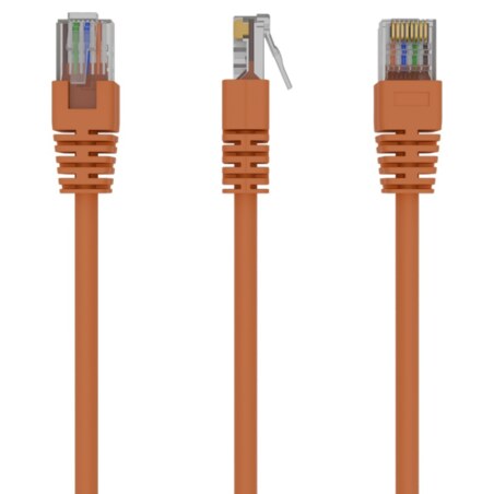 Gembird PP12-1M/O cable de red Naranja Cat5e U/UTP (UTP)