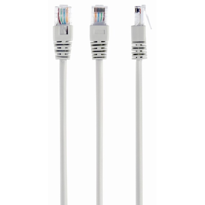 Gembird espinal CAT5e UTP Patch , gris , 3 m