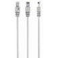 Gembird espinal CAT5e UTP Patch , gris , 3 m