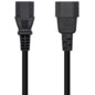AISENS Cable Alimentación CPU, C13/H-C14/M, Negro, 3.0m