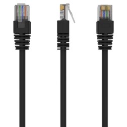 Gembird PP12-0.5M/BK cable de red 0,5 m