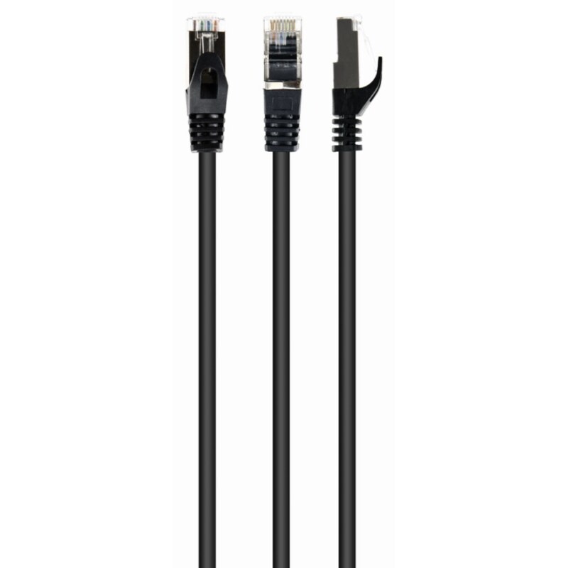 Gembird PP6A-LSZHCU-BK-2M cable de red Negro Cat6a S/FTP (S-STP)