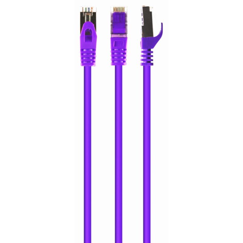 Gembird PP6A-LSZHCU-V-1M cable de red Violeta Cat6a S/FTP (S-STP)