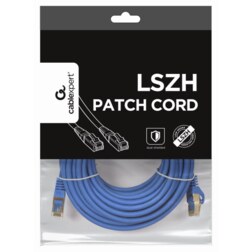 Gembird PP6A-LSZHCU-B-10M cable de red Azul Cat6a S/FTP (S-STP)
