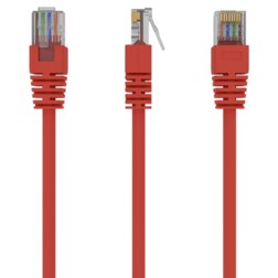Gembird Patch Cord Cat.5e UTP 0.25m cable de red Rojo 0,25 m Cat5e U/UTP (UTP)