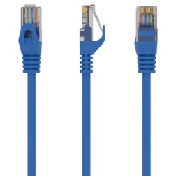 Gembird PP6U-0.25M/B cable de red Azul 0,25 m Cat6 U/UTP (UTP)